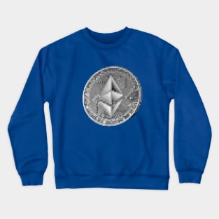 Ethereum Pixel Crewneck Sweatshirt